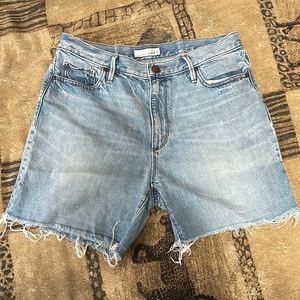 Loft boyfriend jean shorts